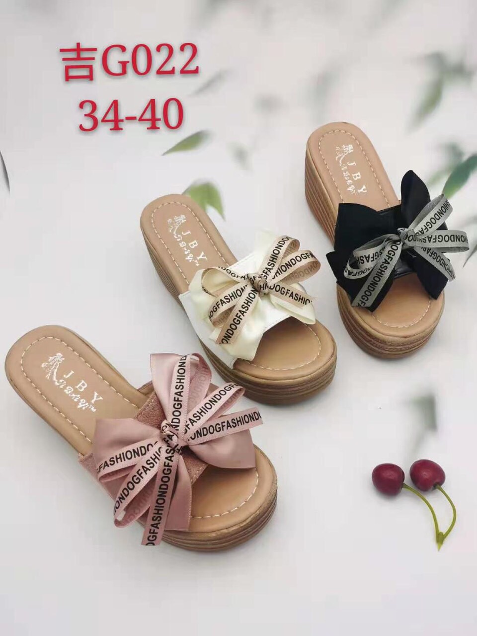 Dép đế xuồng nơ quai ngang
