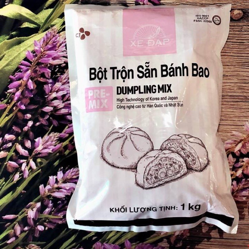bột trộn sẵn bánh bao Xe Đạp 1kg ( CJ Food )