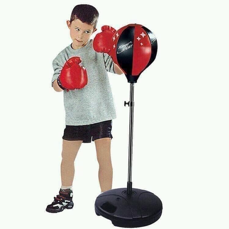 Bộ đồ chơi thể thao đấm bốc Boxing cho trẻ em -Bộ Đồ Chơi Đấm Bốc Cho Bé, Bóng tập phản xạ, tập cơ tay tại nhà, dụng cụ tập đấm bốc, bộ đồ chơi tập boxing cho bé/đồ chơi thể thao trẻ em đấm bốc giúp rèn luyện sức