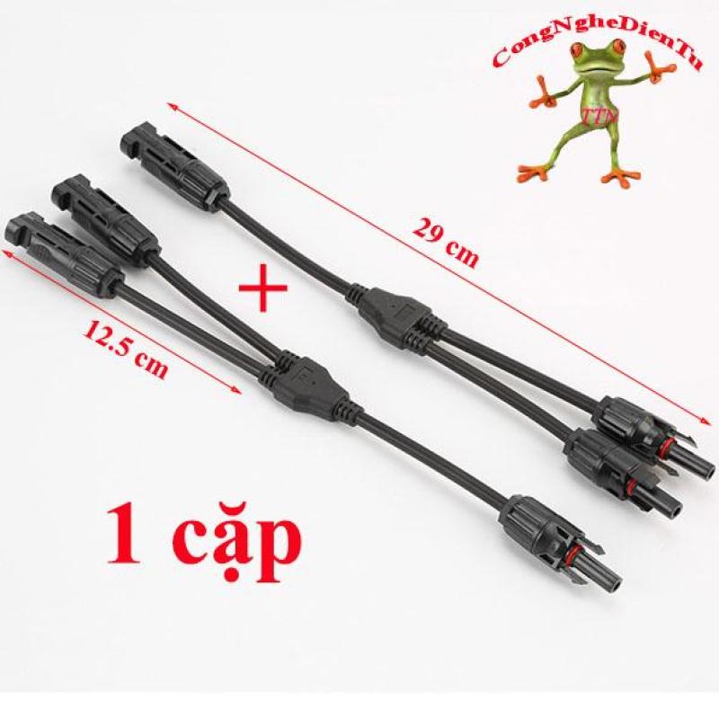 Bảng giá 2 DÂY KẾT NỐI TẤM PIN NĂNG LƯỢNG MẶT TRỜI SONG SONG jack MC4