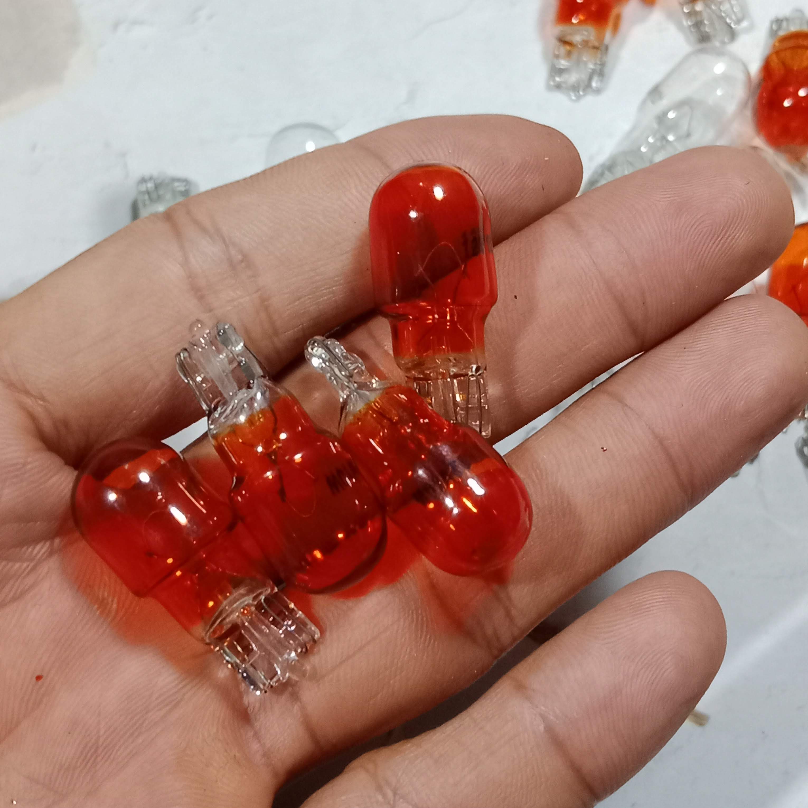 Set 4 cái bóng xi nhan xe máy / đèn xi nhan / Bóng 12v 10w T10 / bóng xi nhan T10