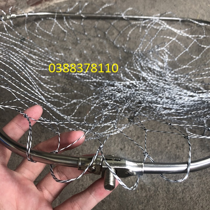 Vợt Cá Inox Loại Cứng Cao Cấp