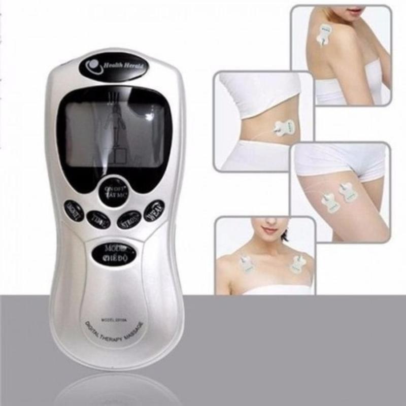Máy mát-xa xung điện trị liệu 4 miếng dán (Trắng)
