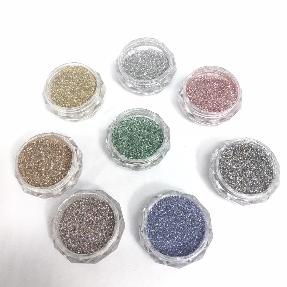 Set Nhũ Nail Flash Glitter Siêu Sáng 8 Màu