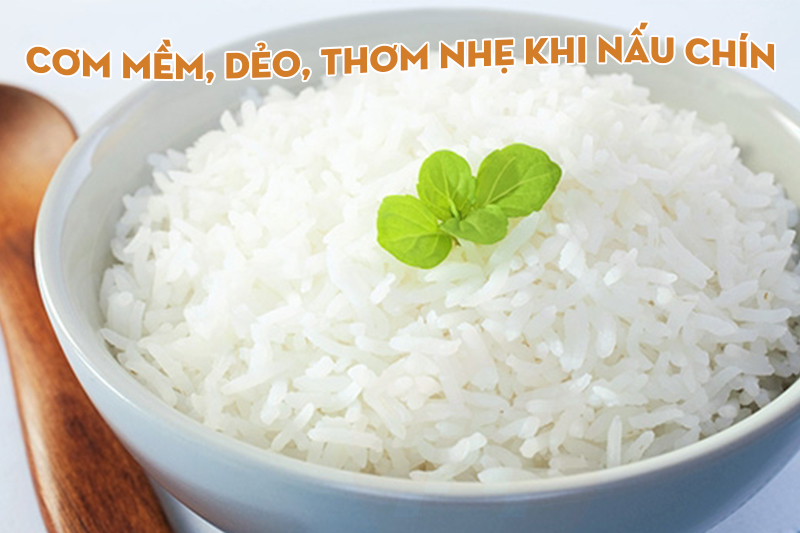 Gạo Dẻo Vừa Long An Túi 5kg