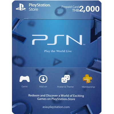 Thẻ PSN 2000 Baht Thái Lan