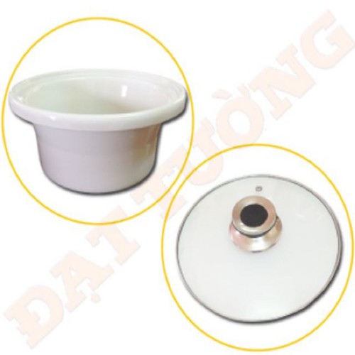 Nồi kho cá , nấu cháo,  nồi hầm chậm Đạt Tường 2.5l