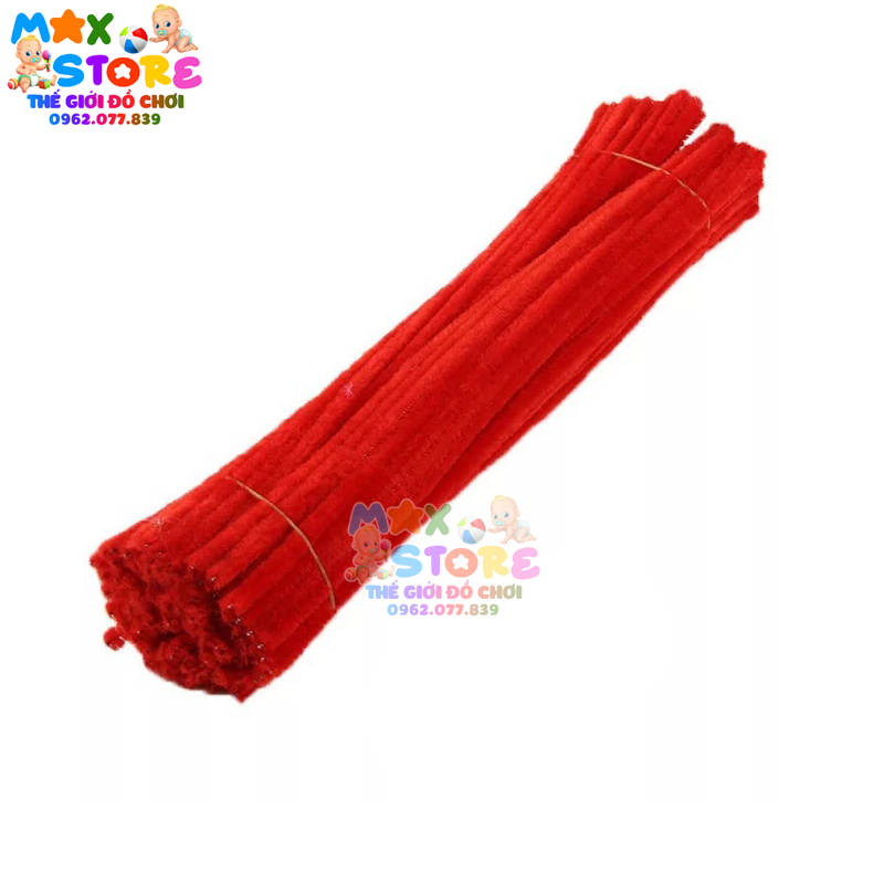 Bó 100 Cây kẽm nhung sáng tạo làm đồ thủ công cho trẻ em và người lớn - Kẽm nhung uốn tóc đẹp