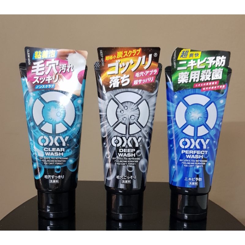 Sữa rửa mặt cho Nam Oxy Clear Wash Nhật Bản 130g