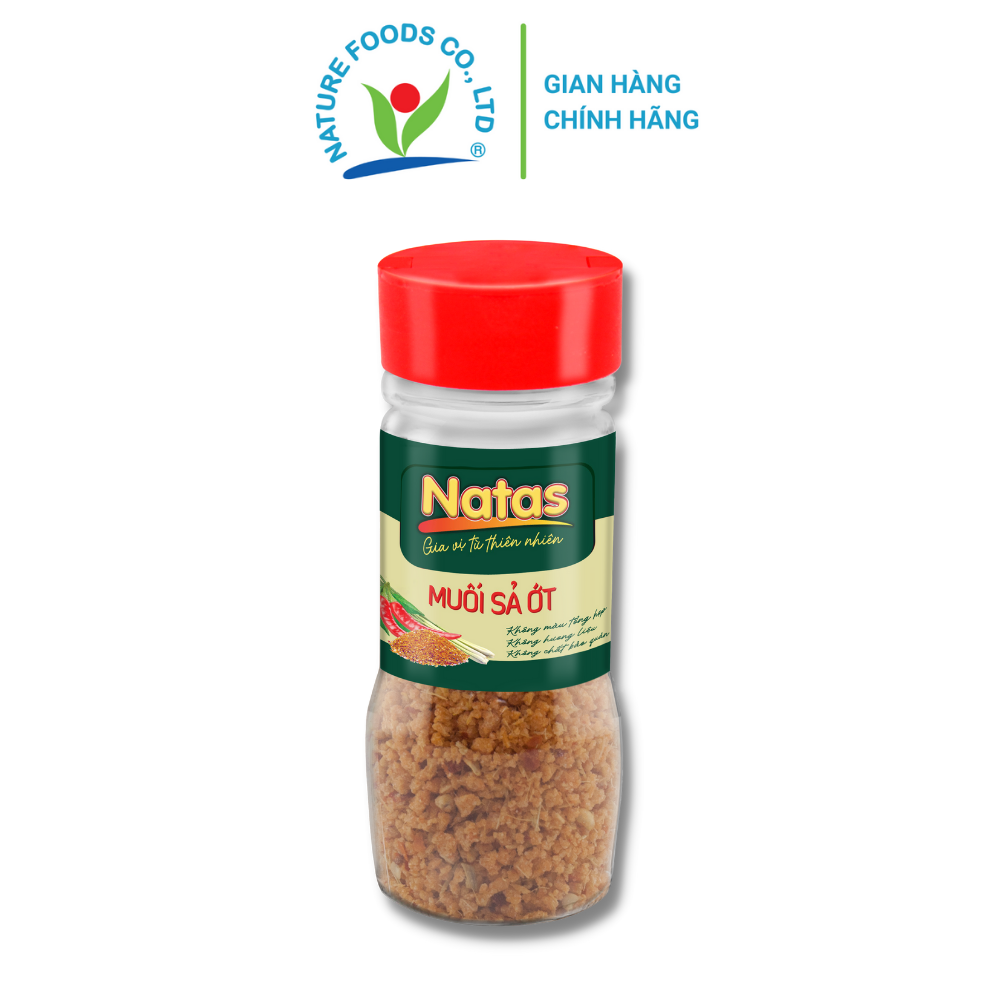 MUỐI SẢ ỚT NATAS gia vị đa năng (hũ 60g)