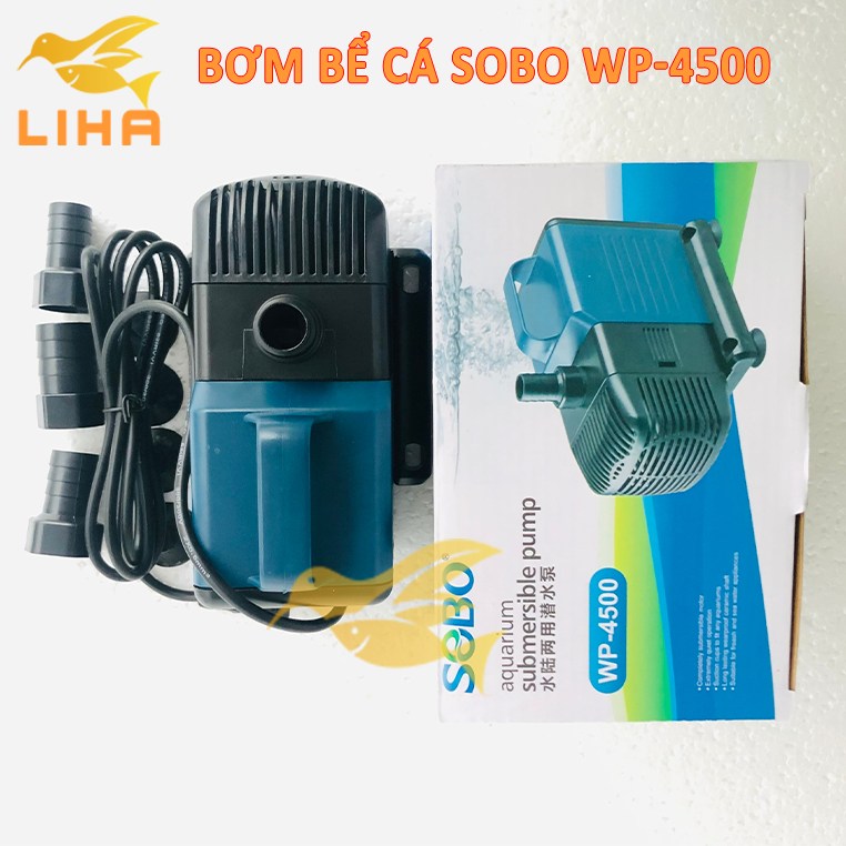 Máy Bơm Nước Sobo WP-4500 (40W-2000L/H-2M) - Máy Bơm Nước Cho Hồ Cá