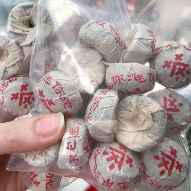 Trà phổ nhĩ dạng viên 100gr
