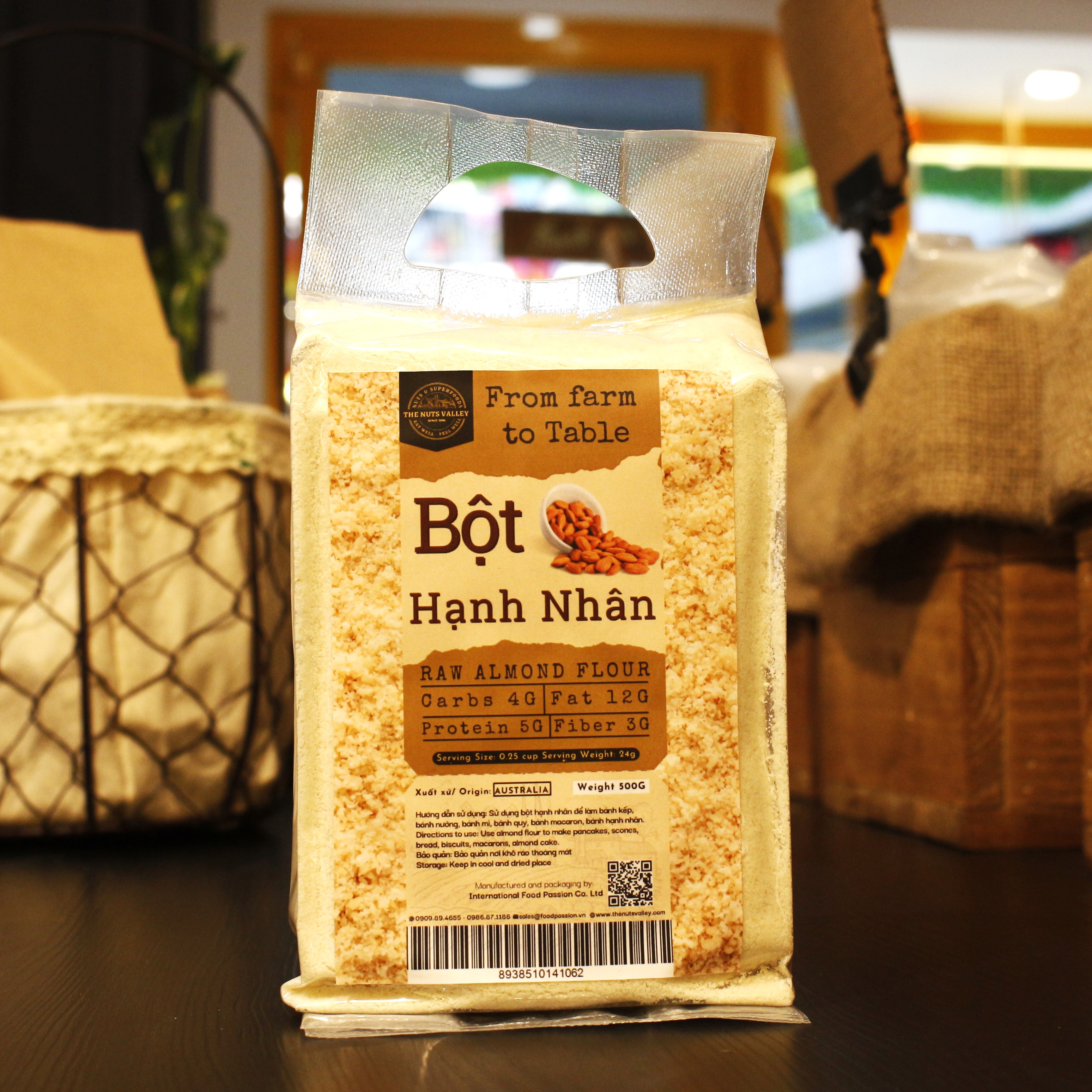 Pure Almond Powder Used for Baking, Cooking, Making Nut Milk - Almond Powder the Nuts Valley