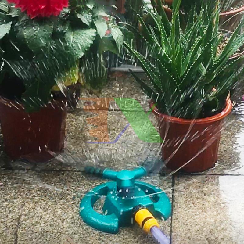 System automatic watering 3 axis rotate 360 ° t3c-mt, watering 3 Wing stand pattern Moon, lawn sprinkler, spraying cooling roof corrugated, watering nursing concrete