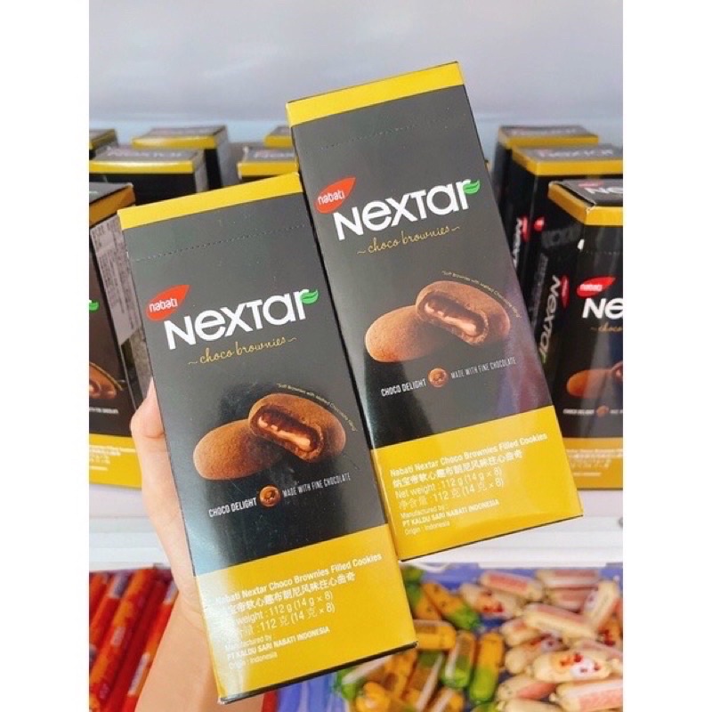 Bimi Food bánh Nextar socola nabati siêu ngon