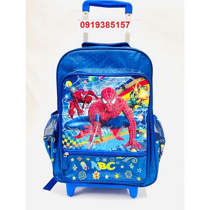 COMBO 2 BALO CÓ CẦN KÉO VALI CHO HỌC SINH CẤP 1