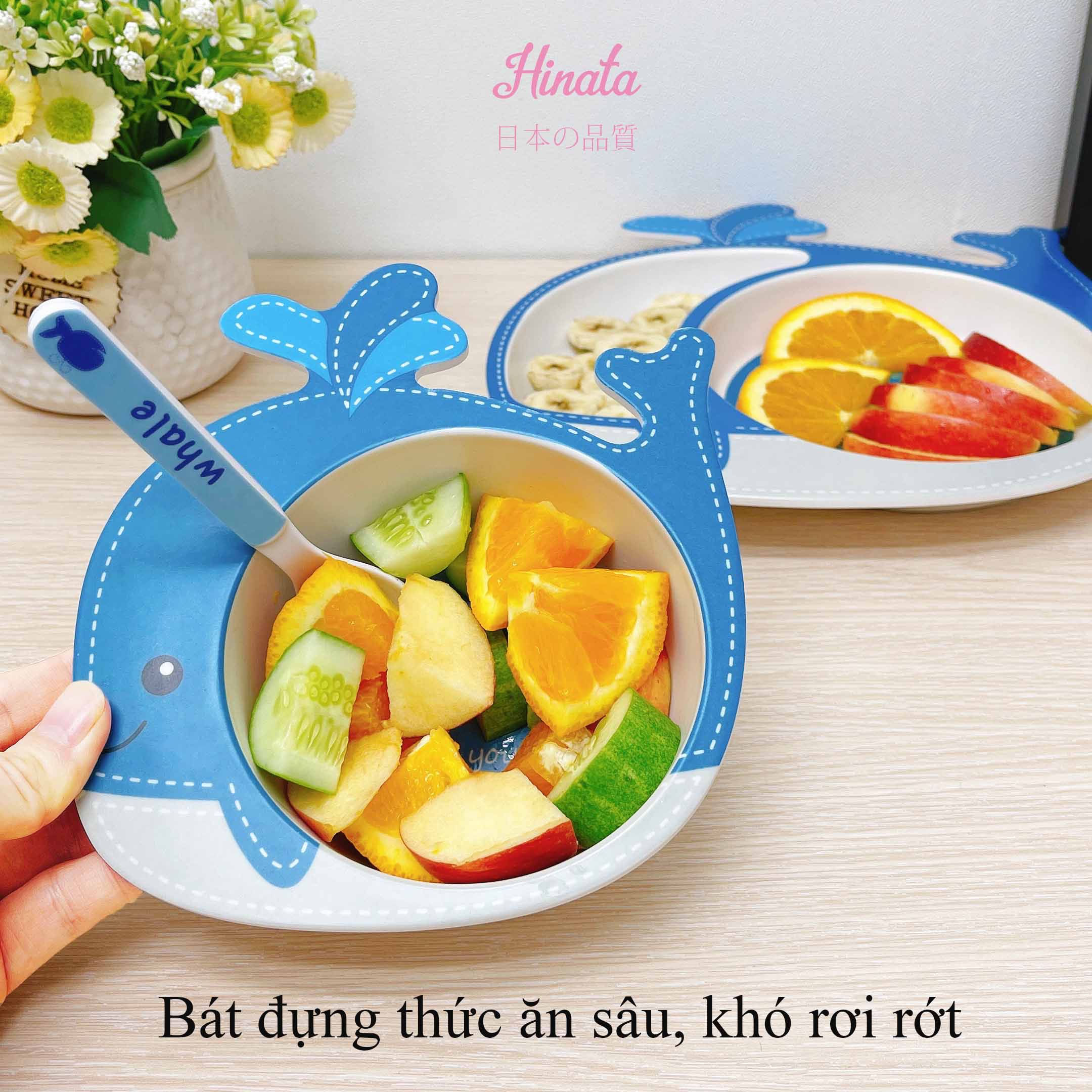 Trọn bộ bát ăn dặm Hinata Nhật Bản BAD01