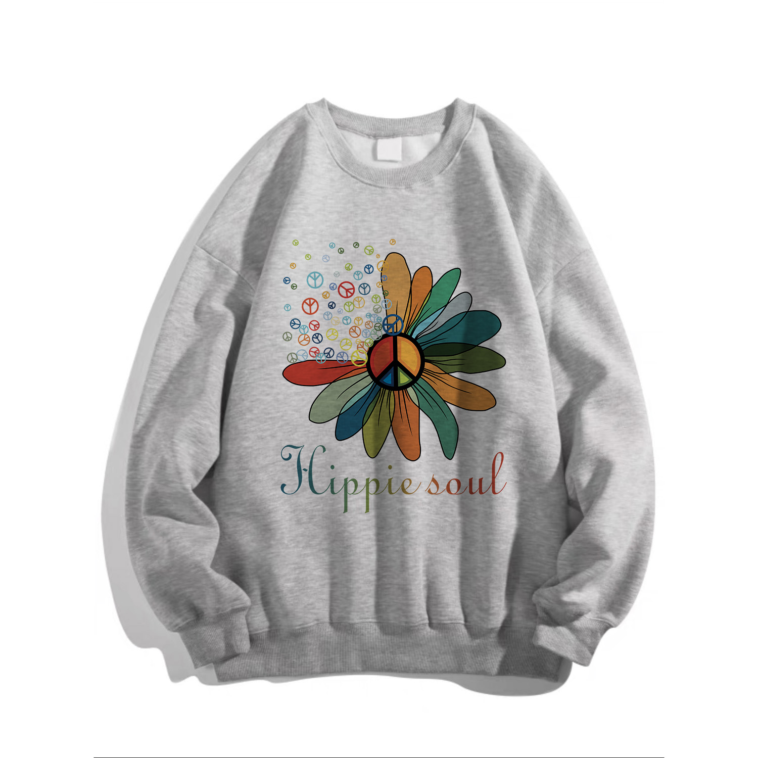 [Hoàn Tiền 15%] Áo Sweater UNISEX in hình hoa cúc - Lựa màu bạn thích