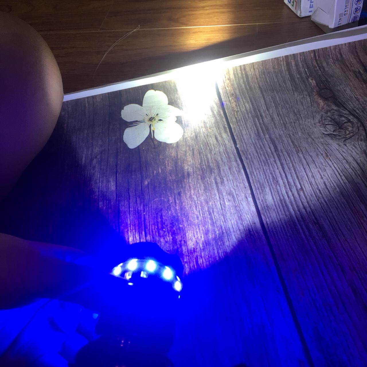 Đèn Pha Led 3 Chân H4 7 Màu Gắn Xe Máy, Xe Đạp Điện[ D16-H47MAU]