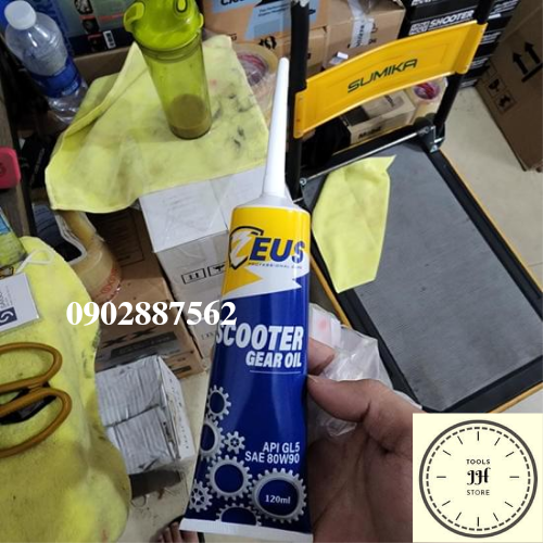 Nhớt hộp số zeus sae 80w90 120ml