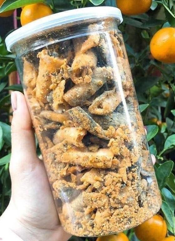 |250GR| DA CÁ HỒI TRỨNG MUỐI CHIÊN GIÒN