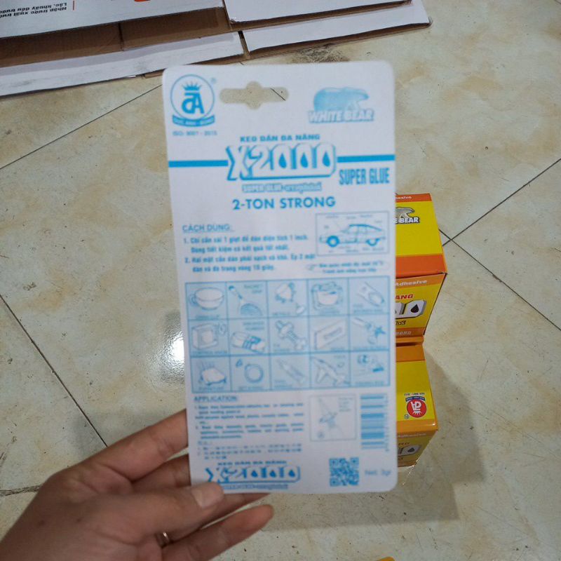 [SIÊU DÍNH] KEO DÁN ĐA NĂNG X2000 DẠNG TUÝP