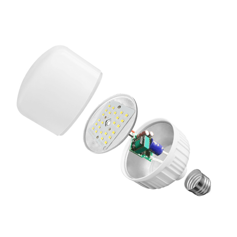 Đèn led bulb trụ 28W, 6500K