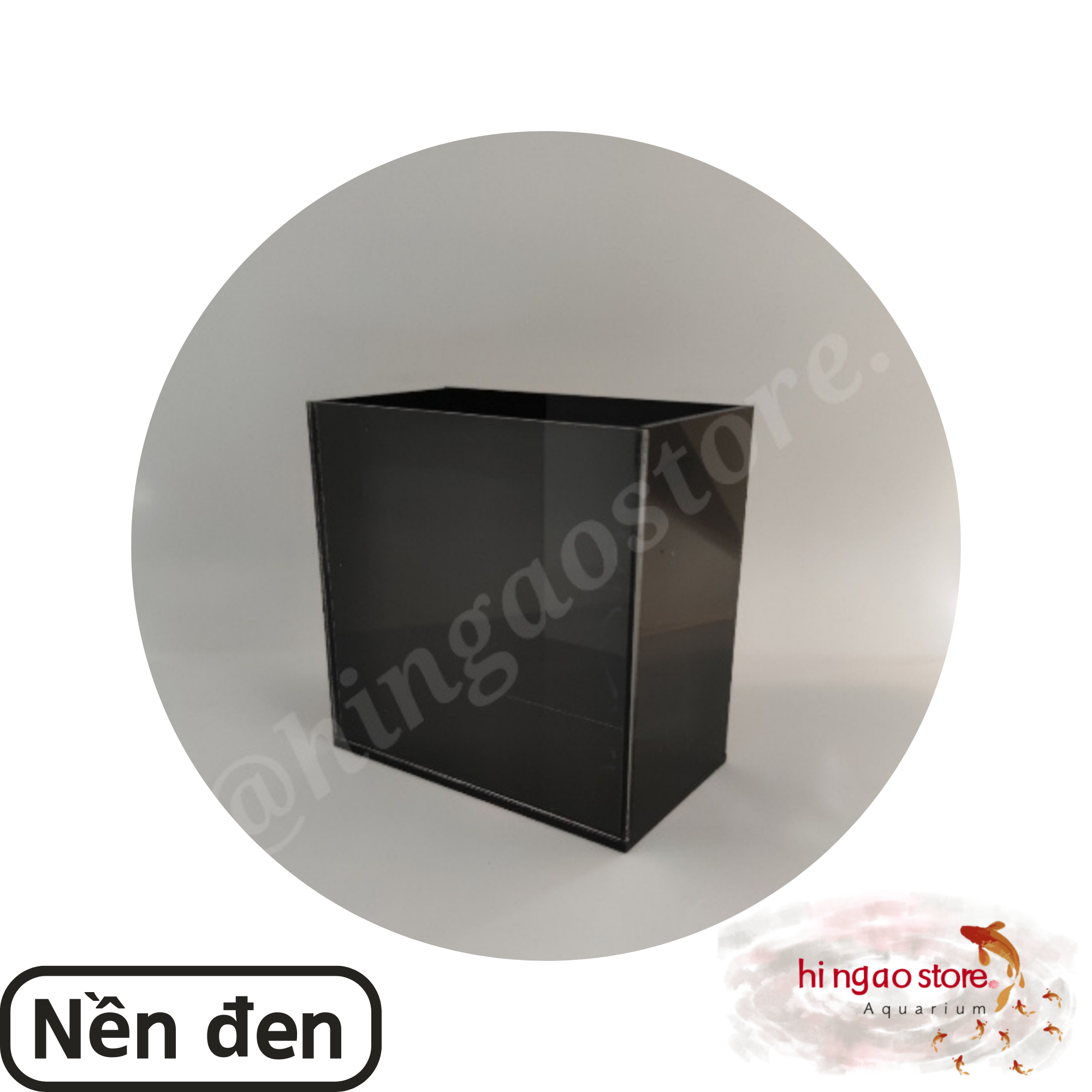 Aquarium show fish, arylic Lake show fish, acrylic aquarium show Transparent fish, black background, blue background-hinged aostore scene fish accessories.