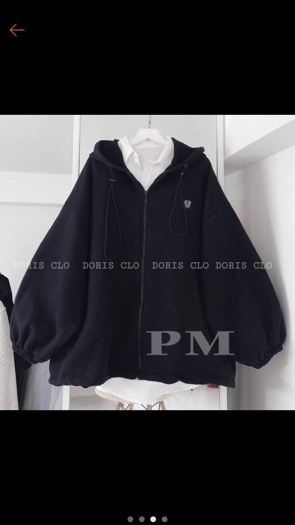 ÁO NỈ THÊU LÔ GÔ MÈO