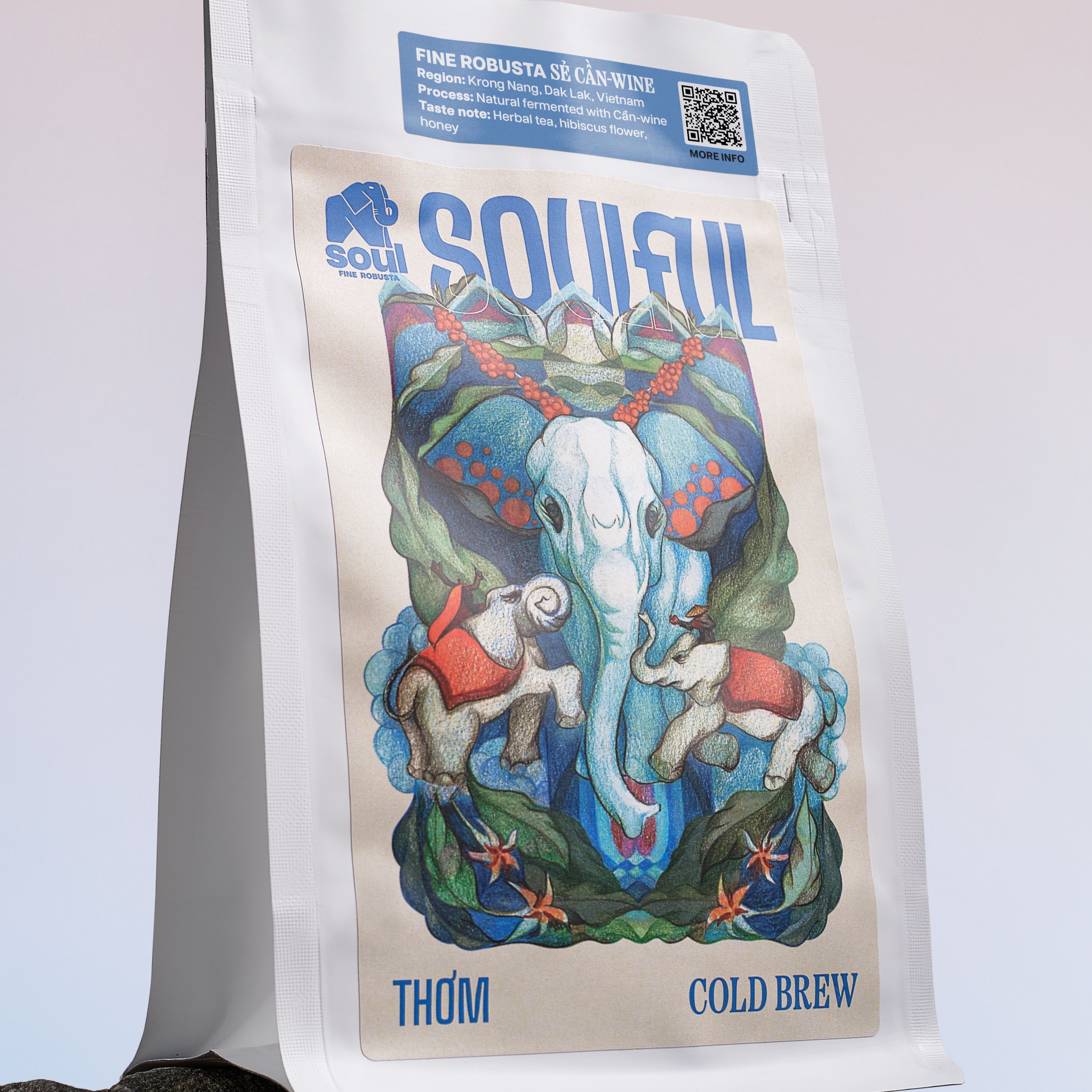 CÀ PHÊ ĐẶC SẢN SOULFUL 2025 | "THƠM" - PHA Ủ LẠNH COLD BREW FINE ROBUSTA - SPECIALTY ARABICA VIỆT NAM