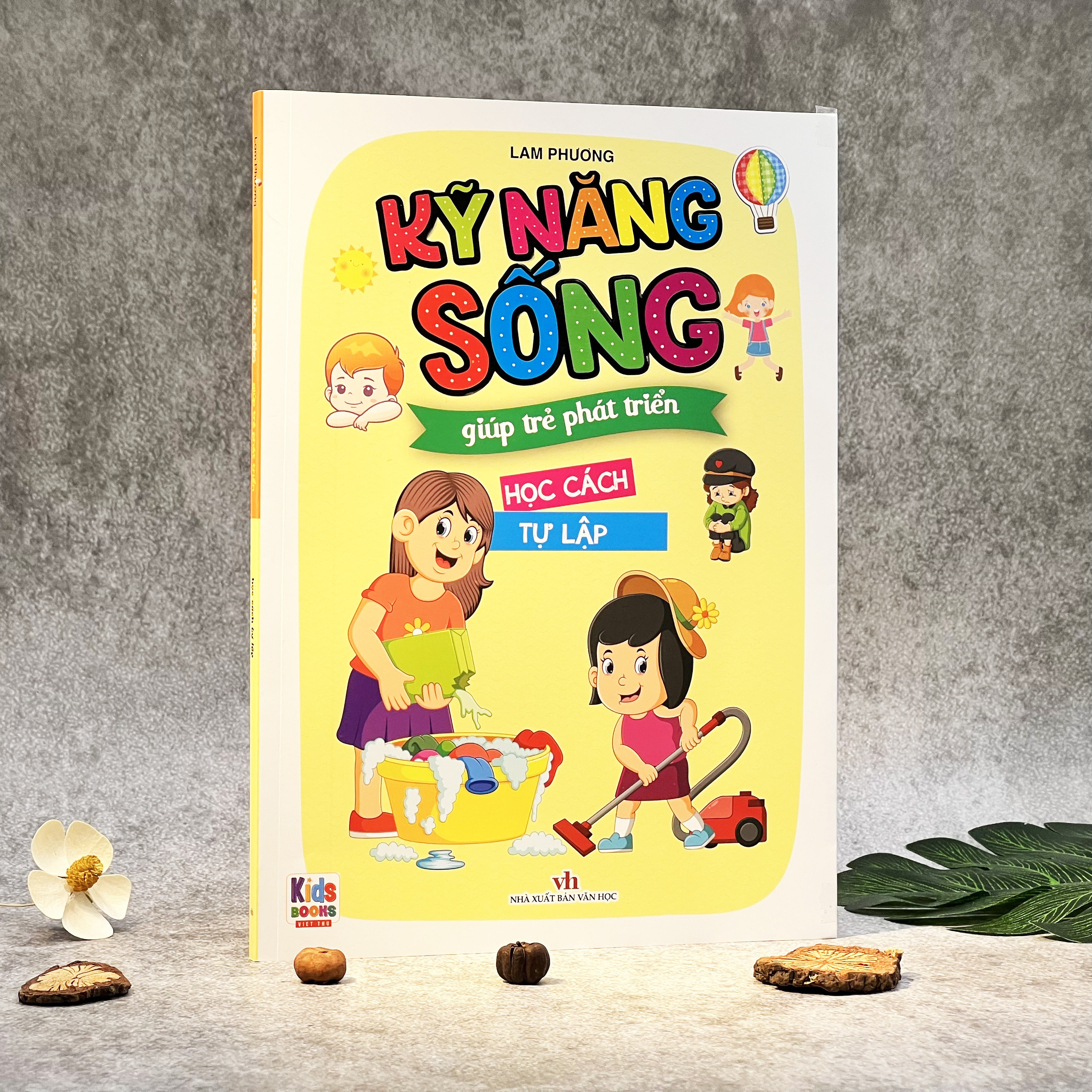 Sách - kỹ năng sống giúp trẻ phát triển - học cách tự lập