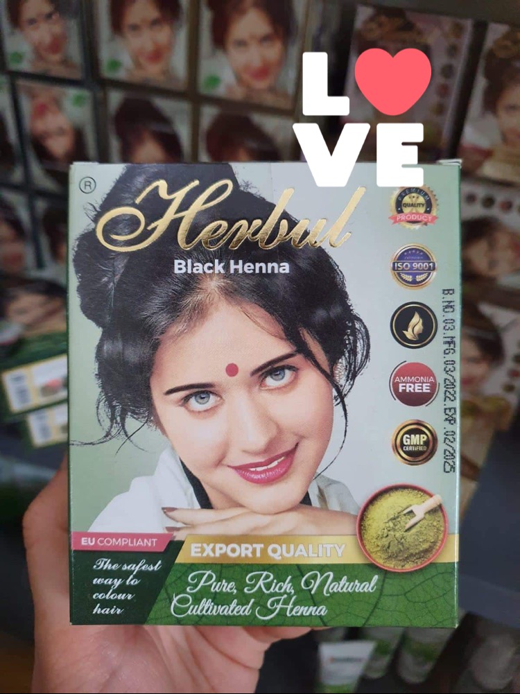 🍏💐 Bột nhuộm tóc thảo dược phủ bạc - herbul henna 60g🍏💐