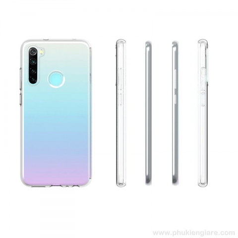Ốp Lưng Silicon Trong Suốt Cho Xiaomi Redmi Note 8