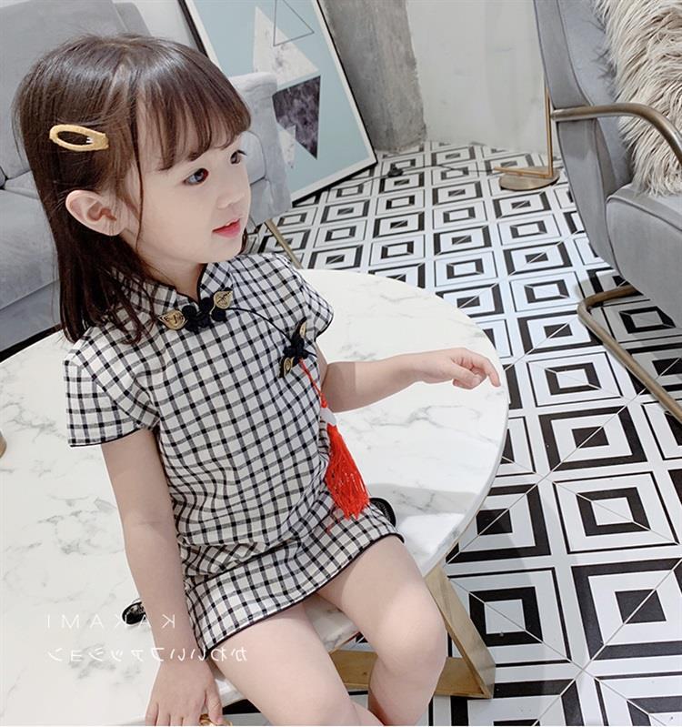 Đầm Sườn Xám Cách Tân -1 đến 5 tuổi