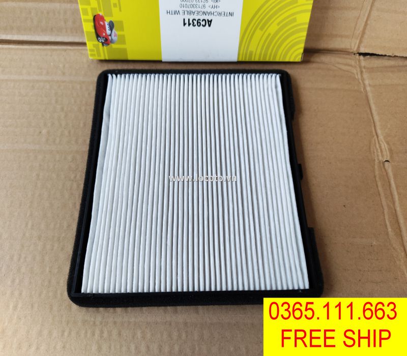 Lọc gió điều hòa kia morning 2007-2021 js asakashi
