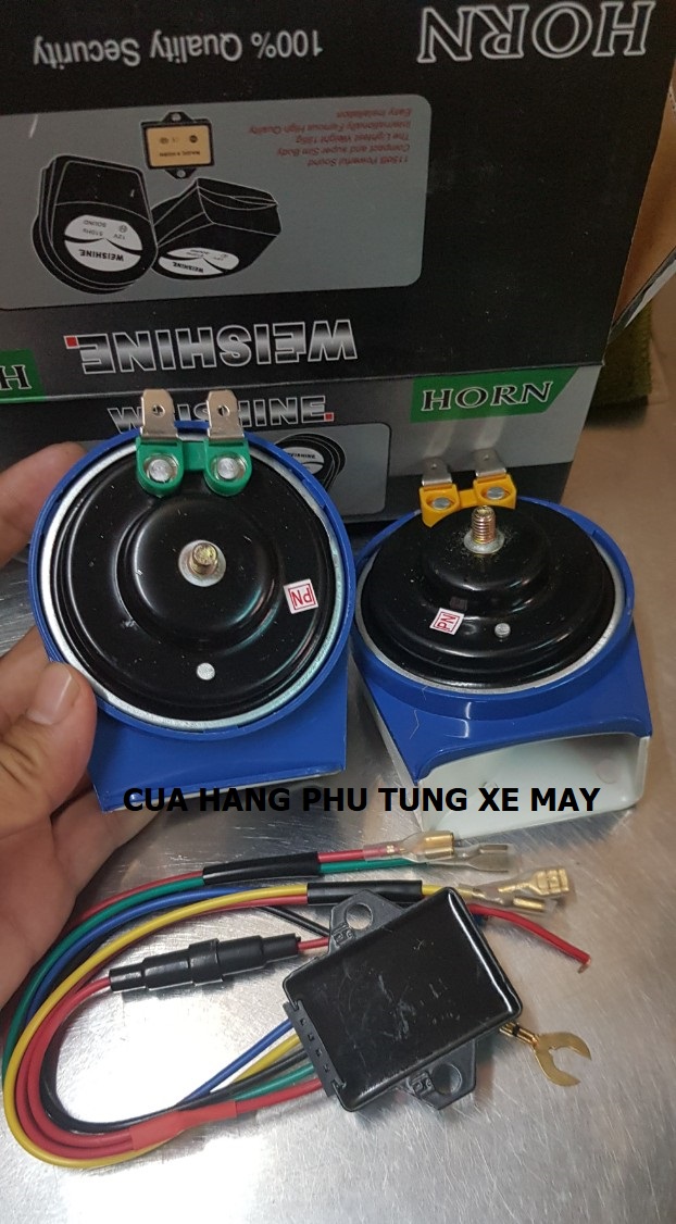 Kèn ngân 8 tiếng găn các loại xe