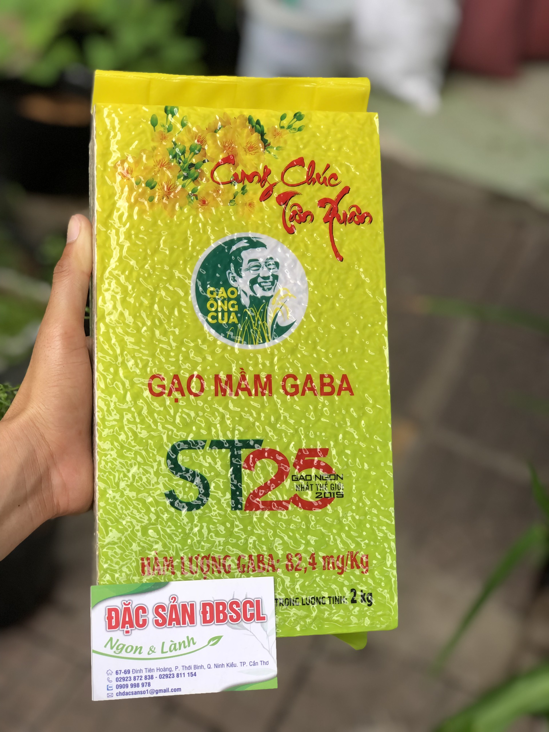 Gạo Mầm ST25 Gạo Ông Cua
