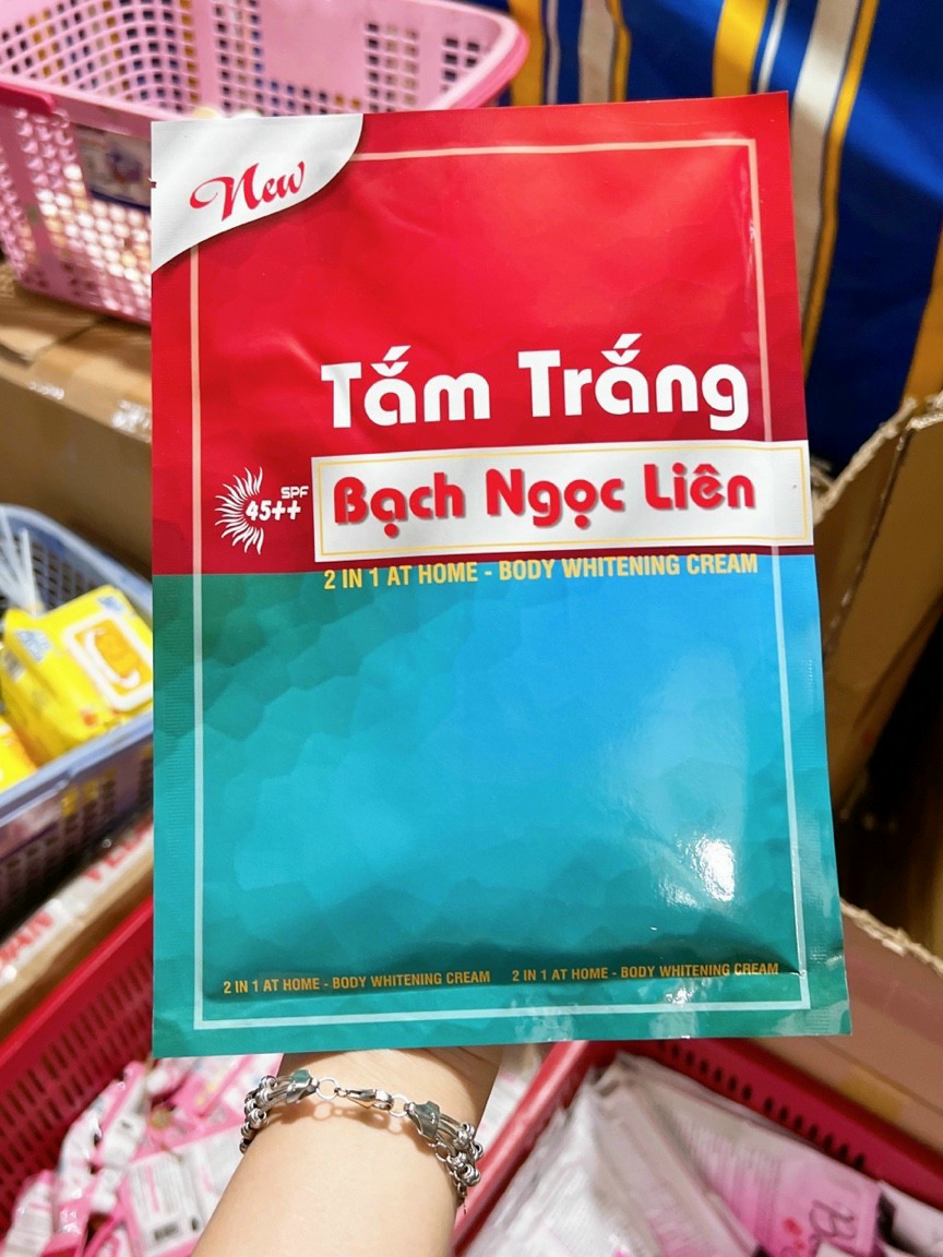 Gói tắm trắng bạch ngọc liên
