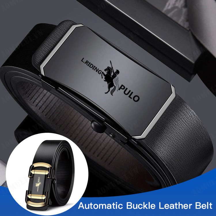 Aomulei Fashionable Paul's Belt with Toothless Buckle MustHave Accessory for Men
