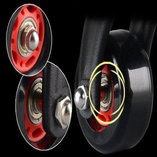 Con lăn tập bụng 4 bánh tặng thảm xốp