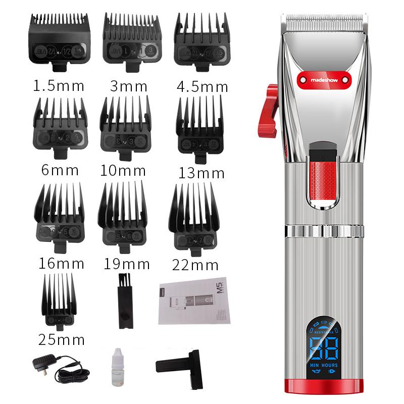 Combo tông cắt tóc và tông bấm viền Madeshow M5-M6