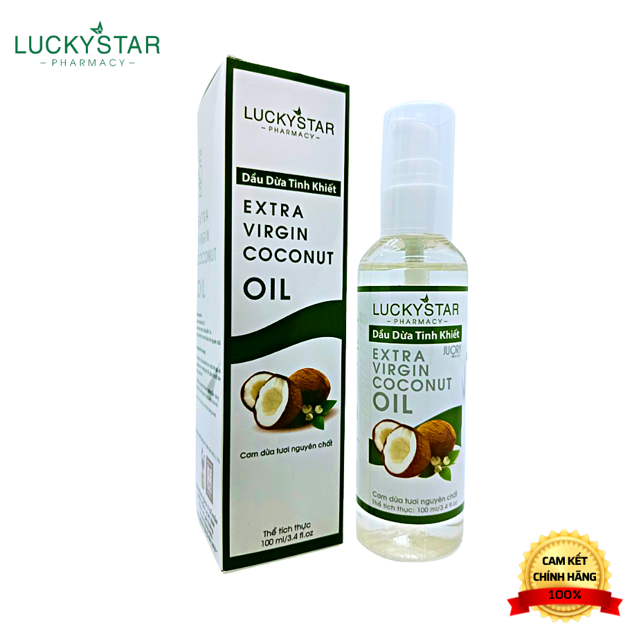 TINH DẦU DỪA NGUYÊN CHẤT 100ML - LUCKY STAR