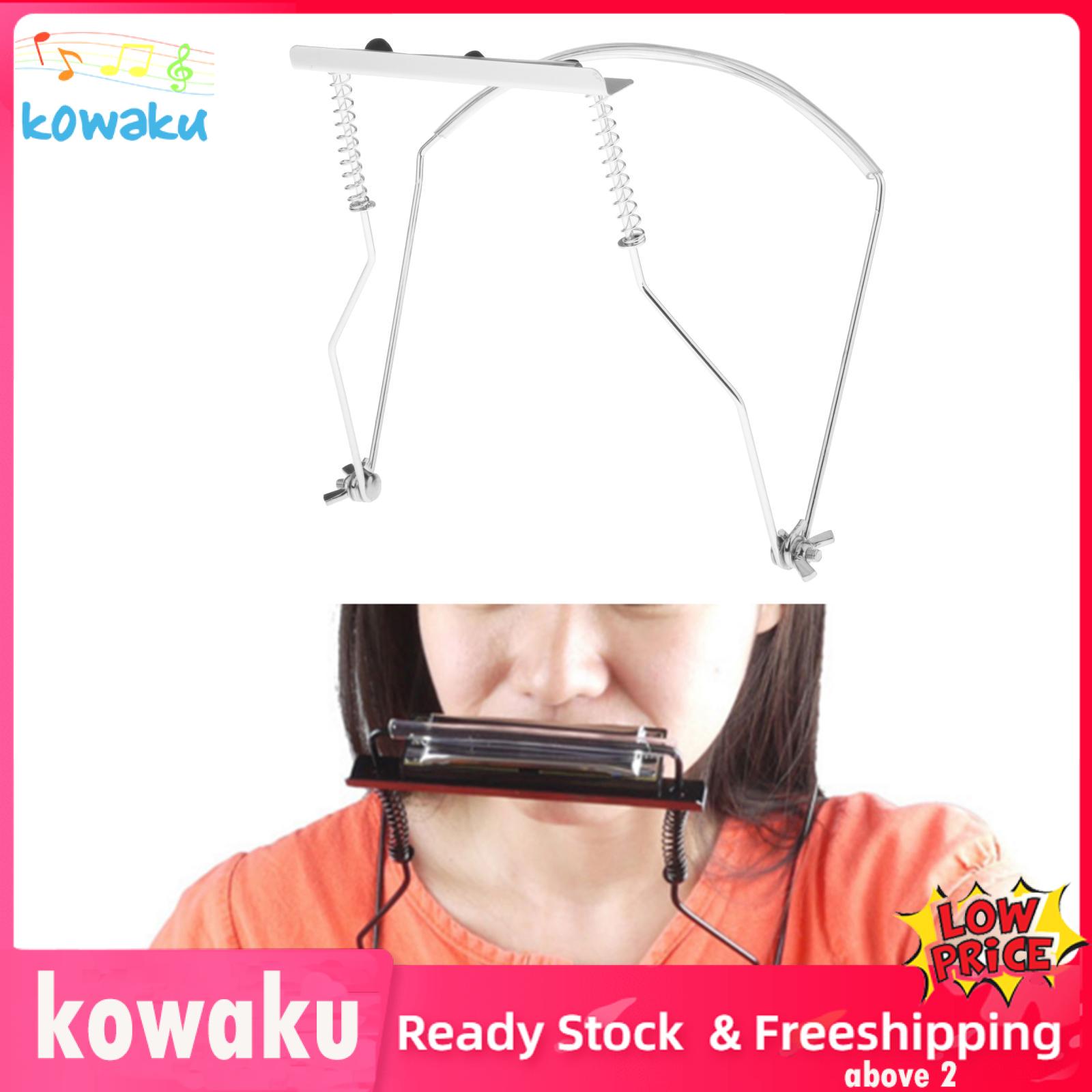 Kowaku 1pc Harmonica Holder 10-Hole 24-Hole Harmonica Holder Neck Stand Rack Mount