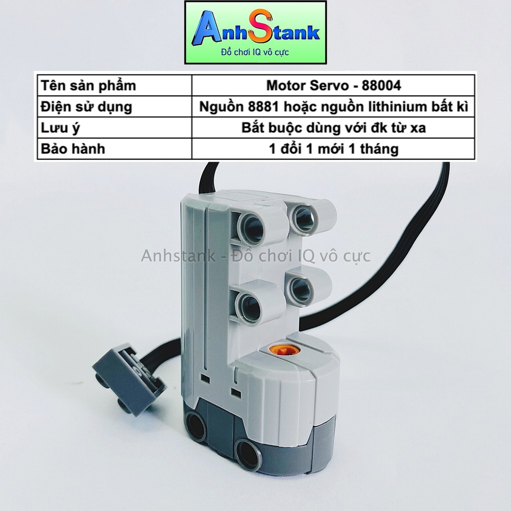 Motor Servo 88004 Tương Thích 9686-Technic-Education