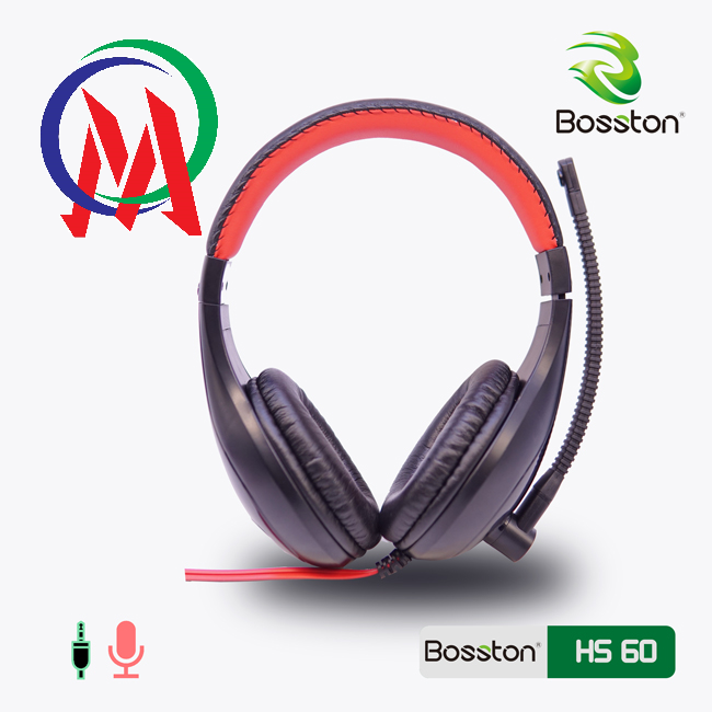 [HCM]Head phone chụp tai kèm MIC Bosston HS60