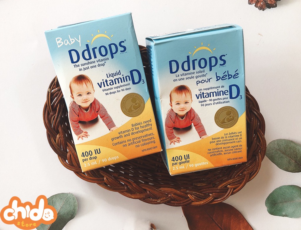 [Có sẵn] [Chính hãng] Vitamin D3 baby Ddrops