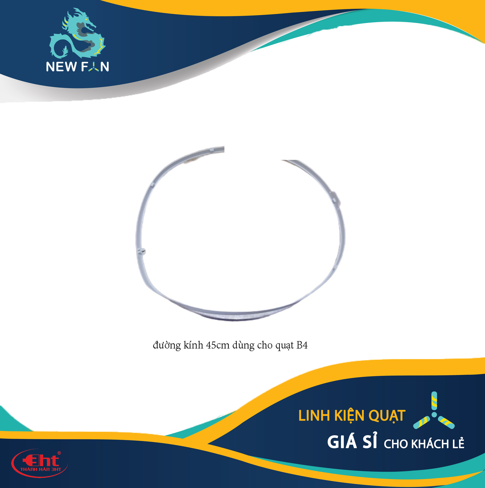 Vành đai lồng quạt 45cm -3HT