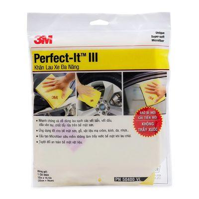 [HCM]Khăn lau xe hơi - xe máy cao cấp 3M Perfect-It III 32cm x 36cm