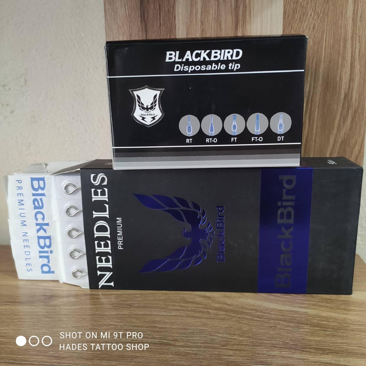 Bộ kim xăm + ngòi 9RL đi nét Black Bird