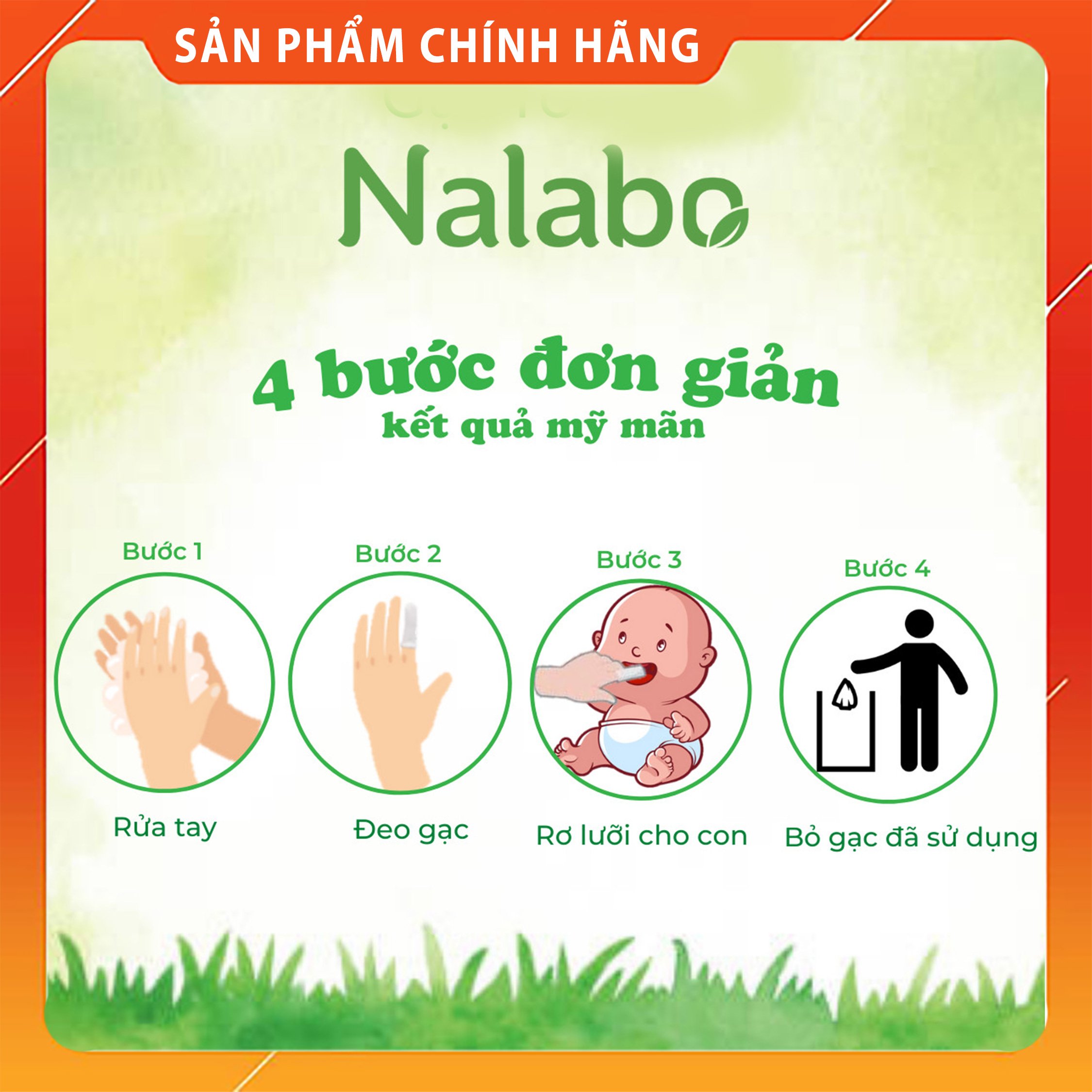 Gạc rơ lưỡi Nalabo